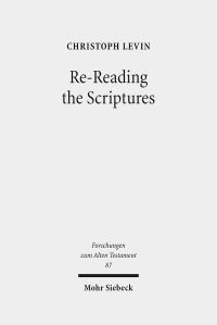 Book Cover for Re-Reading the Scriptures by Simon J Joseph