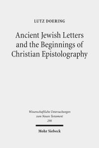 Book Cover for Ancient Jewish Letters and the Beginnings of Christian Epistolography by Simon J Joseph