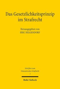 Book Cover for Das Gesetzlichkeitsprinzip Im Strafrecht by Simon J Joseph