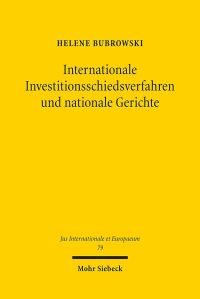 Book Cover for Internationale Investitionsschiedsverfahren Und Nationale Gerichte by Simon J Joseph