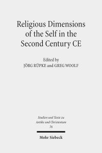 Book Cover for Religious Dimensions of the Self in the Second Century CE by Gregory D Woolf, Jorg Rupke