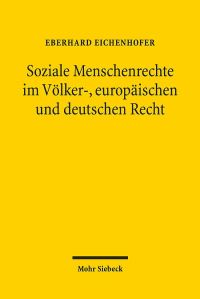 Book Cover for Soziale Menschenrechte Im Volker-, Europaischen Und Deutschen Recht by Simon J Joseph