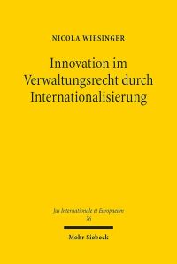 Book Cover for Innovation Im Verwaltungsrecht Durch Internationalisierung by Katharina Waldner