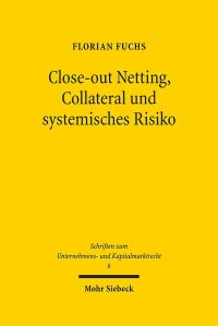 Book Cover for Close-Out Netting, Collateral Und Systemisches Risiko by Jonathan Huddleston