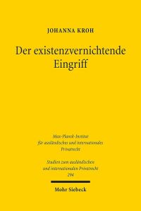 Book Cover for Der Existenzvernichtende Eingriff by Jonathan Huddleston