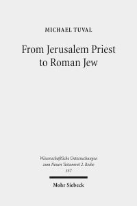Book Cover for From Jerusalem Priest to Roman Jew by Jonathan Huddleston