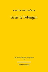 Book Cover for Gezielte Totungen by Martin F Hofer
