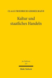 Book Cover for Kultur Und Staatliches Handeln by Claas F Germelmann