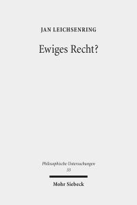 Book Cover for Ewiges Recht? by Jonathan Huddleston