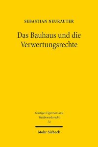 Book Cover for Das Bauhaus Und Die Verwertungsrechte by Jonathan Huddleston
