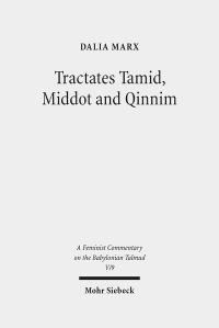 Book Cover for Tractates Tamid, Middot and Qinnim by Dalia Marx