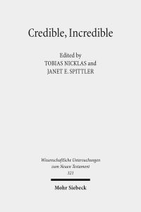Book Cover for Credible, Incredible by Janet E Spittler, Tobias Nicklas