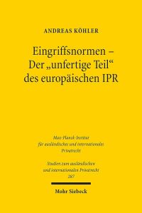 Book Cover for Eingriffsnormen - Der 