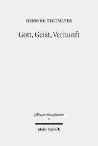 Book Cover for Gott, Geist, Vernunft by Henning Tegtmeyer