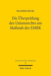 Book Cover for Die Uberprufung Des Unionsrechts Am Massstab Der EMRK by J Andrew Doole