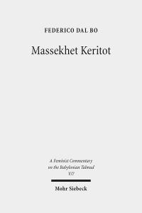 Book Cover for Massekhet Keritot by J Andrew Doole