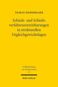 Book Cover for Schieds- Und Schiedsverfahrensvereinbarungen in Strukturellen Ungleichgewichtslagen by J Andrew Doole