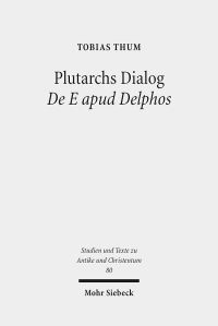 Book Cover for Plutarchs Dialog De E Apud Delphos by J Andrew Doole