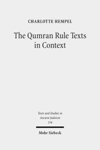 Book Cover for The Qumran Rule Texts in Context by J Andrew Doole