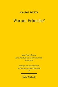 Book Cover for Warum Erbrecht? by J Andrew Doole