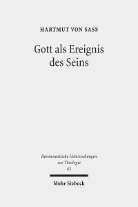 Book Cover for Gott Als Ereignis Des Seins by Hartmut von Sass