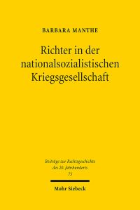 Book Cover for Richter in Der Nationalsozialistischen Kriegsgesellschaft by J Andrew Doole
