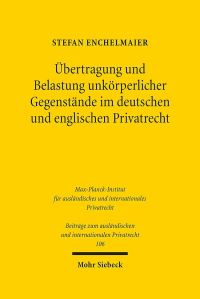 Book Cover for Ubertragung Und Belastung Unkorperlicher Gegenstande Im Deutschen Und Englischen Privatrecht by J Andrew Doole