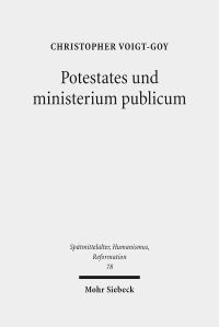 Book Cover for Potestates Und Ministerium Publicum by J. Andrew Doole