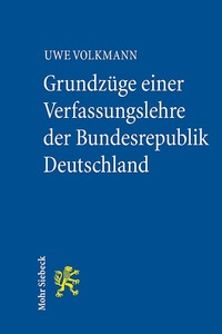 Book Cover for Grundzuge Einer Verfassungslehre Der Bundesrepublik Deutschland by J Andrew Doole