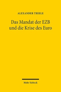 Book Cover for Das Mandat Der EZB Und Die Krise Des Euro by J Andrew Doole