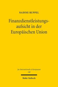Book Cover for Finanzdienstleistungsaufsicht in Der Europaischen Union by J Andrew Doole