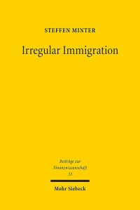 Book Cover for Irregular Immigration by J Andrew Doole