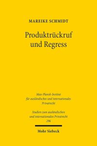 Book Cover for Produktruckruf Und Regress by Mareike Schmidt