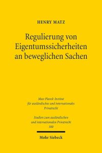 Book Cover for Regulierung Von Eigentumssicherheiten an Beweglichen Sachen by J Andrew Doole