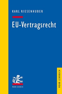 Book Cover for EU-Vertragsrecht by Karl Riesenhuber