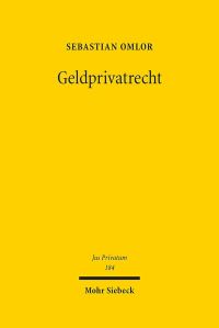 Book Cover for Geldprivatrecht by J Andrew Doole