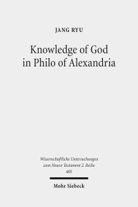 Book Cover for Knowledge of God in Philo of Alexandria by J Andrew Doole
