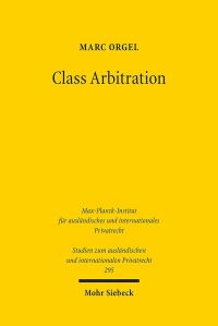 Book Cover for Class Arbitration by J Andrew Doole