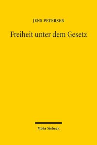 Book Cover for Freiheit Unter Dem Gesetz by J Andrew Doole