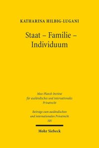 Book Cover for Staat - Familie - Individuum by J Andrew Doole