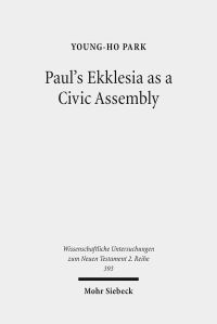Book Cover for Paul's Ekklesia as a Civic Assembly by J Andrew Doole