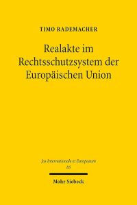 Book Cover for Realakte Im Rechtsschutzsystem Der Europaischen Union by J Andrew Doole