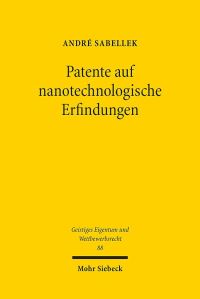 Book Cover for Patente Auf Nanotechnologische Erfindungen by Andre Sabellek