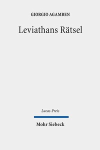 Book Cover for Leviathans Ratsel by Giorgio Agamben