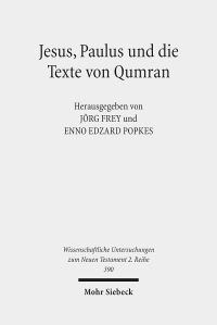 Book Cover for Jesus, Paulus Und Die Texte Von Qumran by Sophie Tatweiler