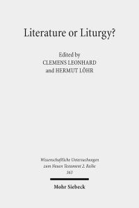 Book Cover for Literature or Liturgy? by Clemens Leonhard