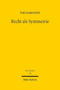Book Cover for Recht Als Symmetrie by Tim Florstedt