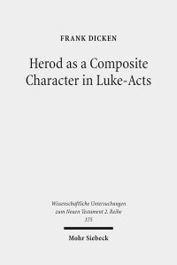 Book Cover for Herod as a Composite Character in Luke-Acts by Tim Florstedt