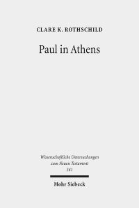 Book Cover for Paul in Athens by Clare K Rothschild