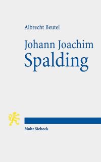 Book Cover for Johann Joachim Spalding by Tim Florstedt